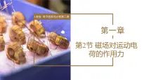 高中物理人教版 (2019)选择性必修 第二册2 磁场对运动电荷的作用力多媒体教学ppt课件