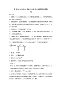 2024~2025学年山西省晋中市高二上学期1月期末物理试卷（解析版）