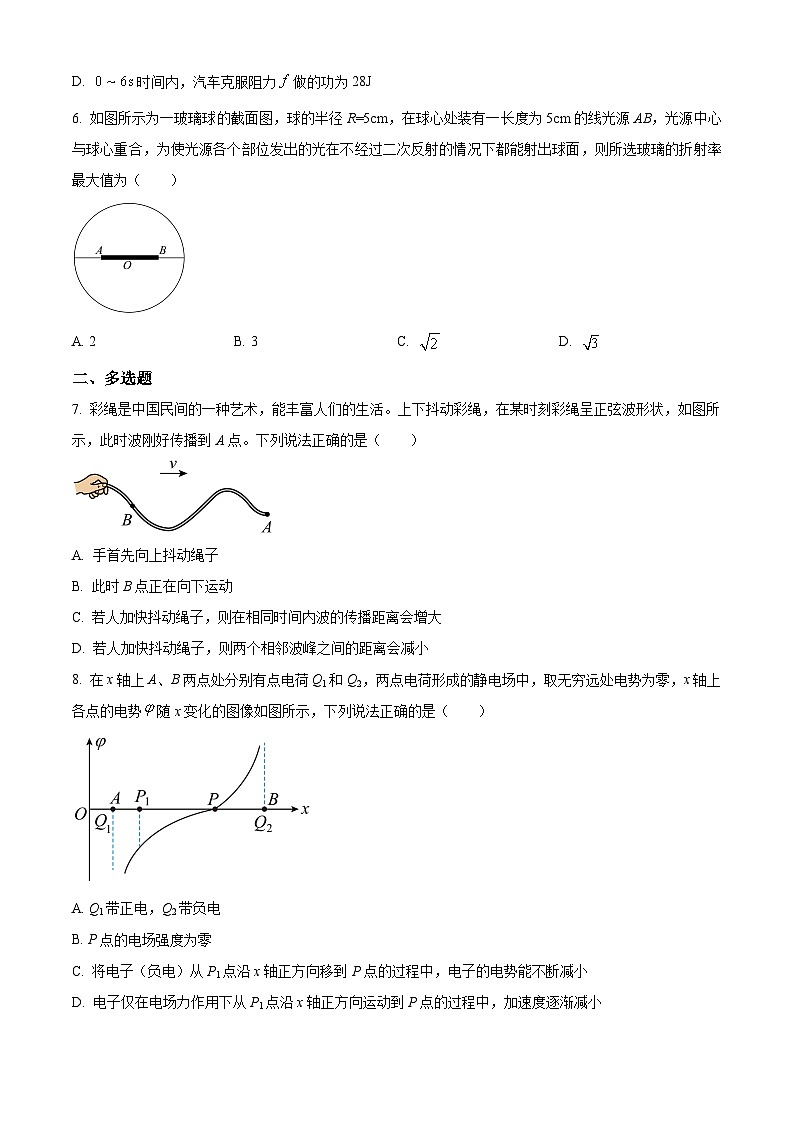 湖南省岳阳市临湘市2024-2025学年高三下学期开学物理试题(原卷版+解析版)第3页