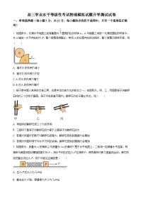 天津市外国语大学附属河北外国语中学2024-2025学年高三下学期开学物理试题(原卷版+解析版)
