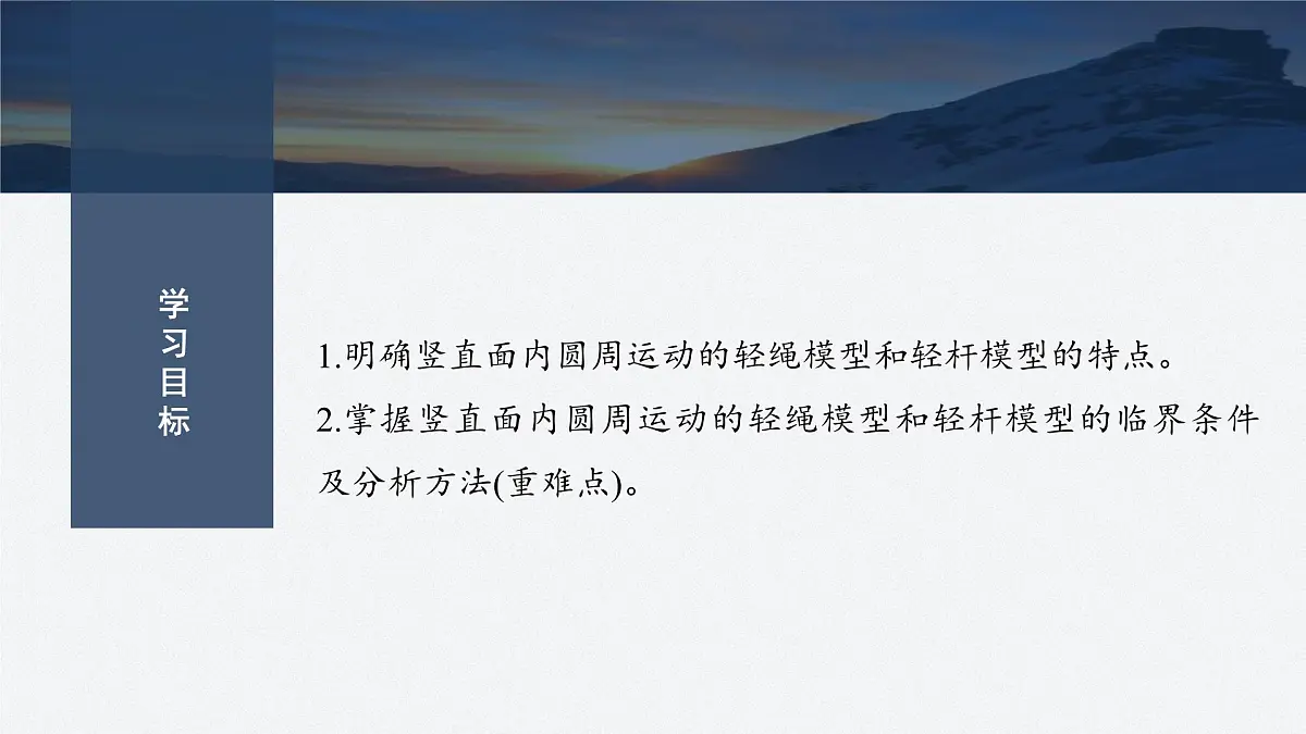 6.1.2竖直面内的圆周运动-2024-2025学年高一下学期物理同步教学课件(人教版必修二)第2页