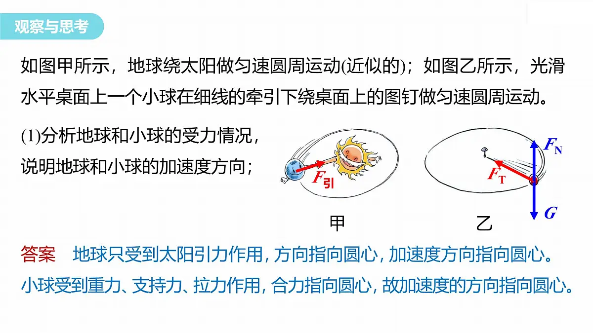 6.3 向心加速度-2024-2025学年高一下学期物理同步教学课件(人教版必修二)第5页