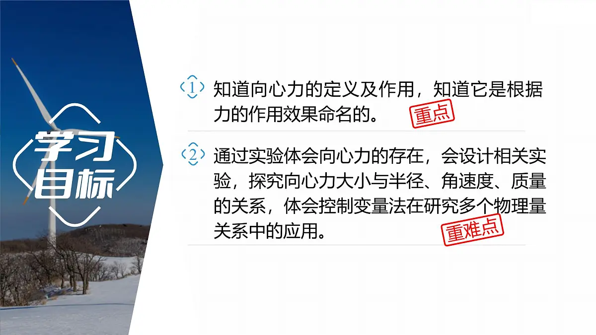 6.3.1实验:探究向心力大小的表达式-2024-2025学年高一下学期物理同步教学课件(人教版必修二)第2页