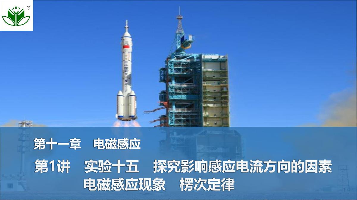2025届高三物理一轮复习精品课件第十一章电磁感应第1讲实验十五探究影响感应电流方向的因素电磁感应现象楞次定律第1页