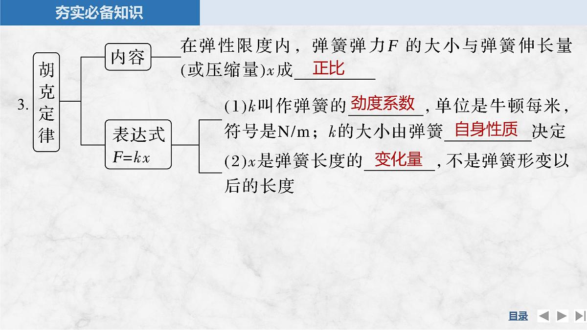 2025届高三物理一轮复习精品课件第二章相互作用第1讲重力弹力摩擦力第7页