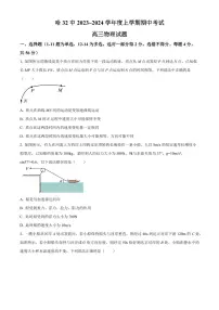 2024届黑龙江省哈尔滨市第三十二中学校高三上学期11月期中试题-物理试题（含答案）