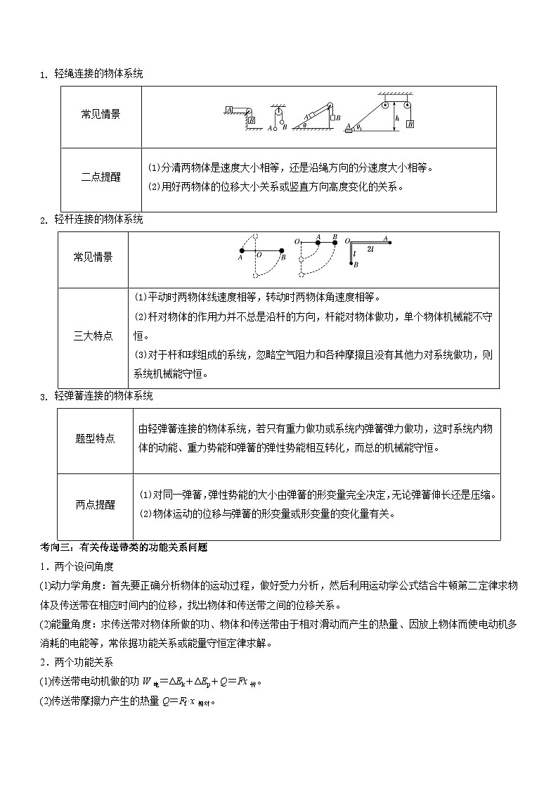 压轴题04 功能关系及能量守恒的综合应用(原卷版)第2页
