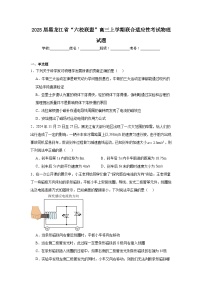 2025届黑龙江省“六校联盟”高三上学期联合适应性考试物理试题（附答案解析）