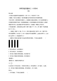 河南省洛阳市强基联盟2024-2025学年高二下学期3月月考物理试卷（解析版）
