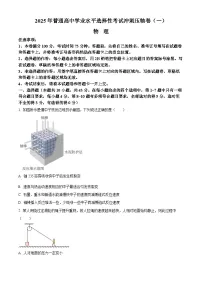 2025届甘肃省平凉市第一中学高三下学期模拟冲刺物理试卷（原卷版+解析版）
