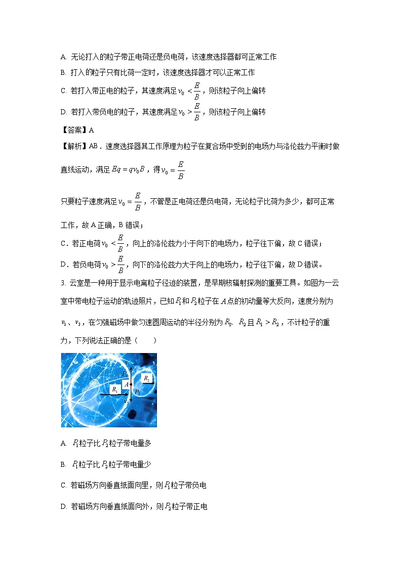 江西省多校2024-2025学年高二下学期3月月考物理试卷(解析版)第2页