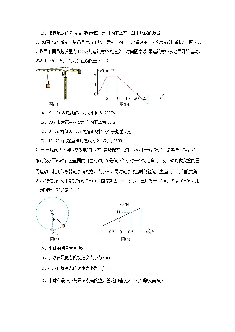2025届东北地区高三下学期名师名校联席命制物理信息卷(附答案解析)第3页