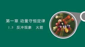 高中物理人教版 (2019)选择性必修 第一册反冲现象火箭课文课件ppt