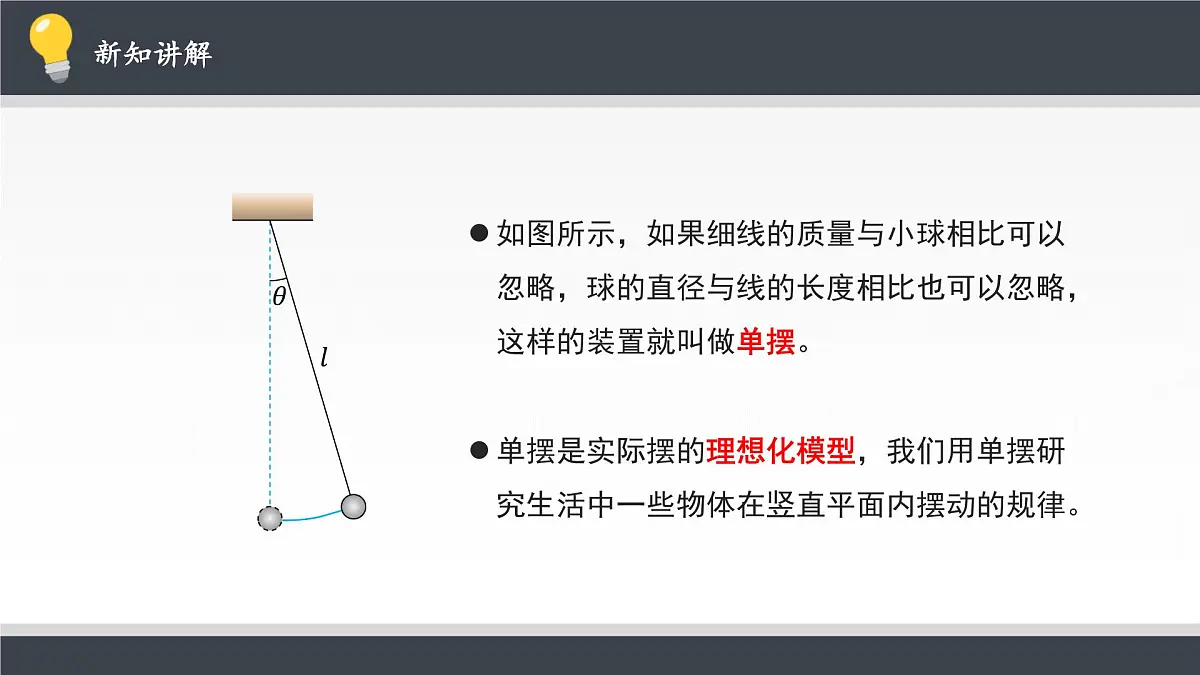 人教版高中物理选择性必修一 2-4《单摆》-课件第4页