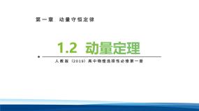 高中人教版 (2019)动量定理课堂教学课件ppt