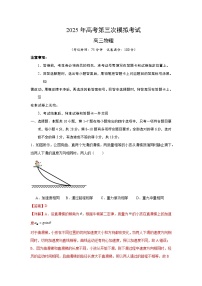 2025年高考第三次模拟考试卷：物理（河南卷）解析版