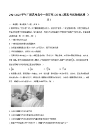 2024-2025学年广西武鸣高中—贵百河三市高三模拟考试物理试卷（4月）(含详细答案解析)