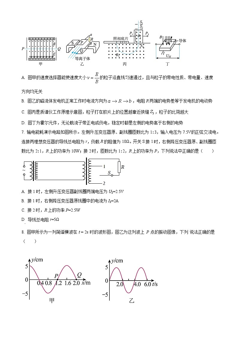 安徽省合肥市普通高中六校联盟2024-2025学年高三下学期2月联考物理试卷(原卷版+解析版)第3页