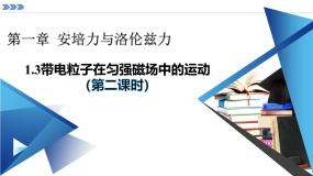 高中物理带电粒子在匀强磁场中的运动图片课件ppt