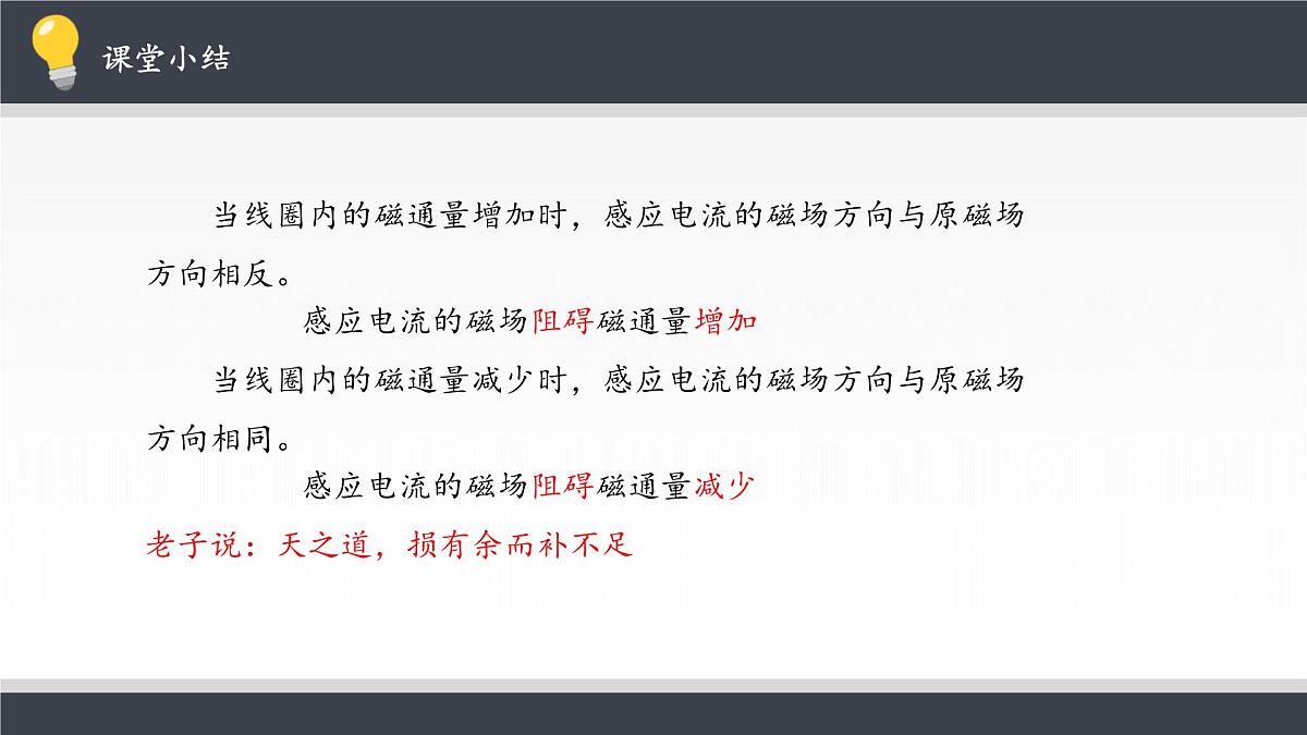 人教版高中物理选择性必修二 2-1《楞次定律》课件第6页