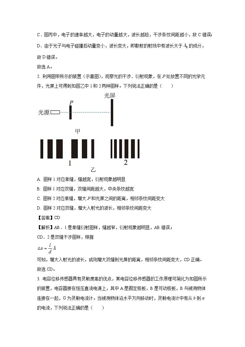 河南省百师联盟2023-2024学年高二下学期五月大联考物理试卷(解析版)第2页