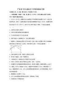 2025届广东省高三下学期冲刺练习卷物理试卷（解析版）