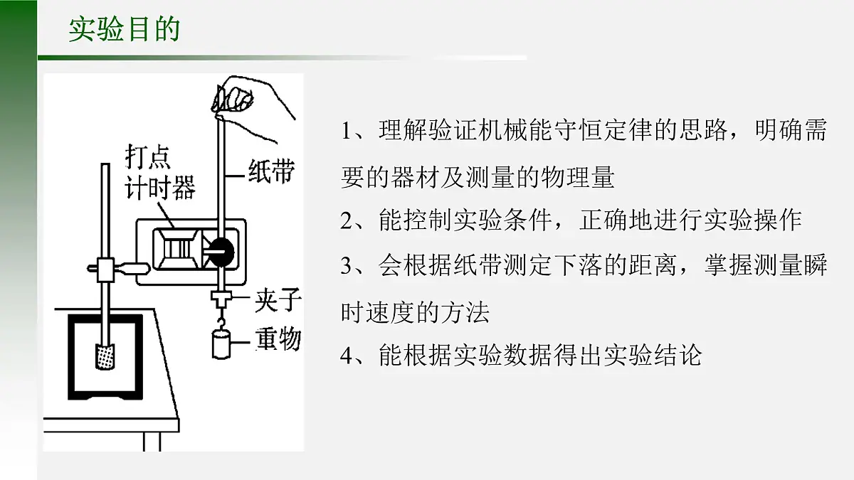 8.5《实验:验证机械能守恒定律》课件 人教版高中物理必修第二册第3页