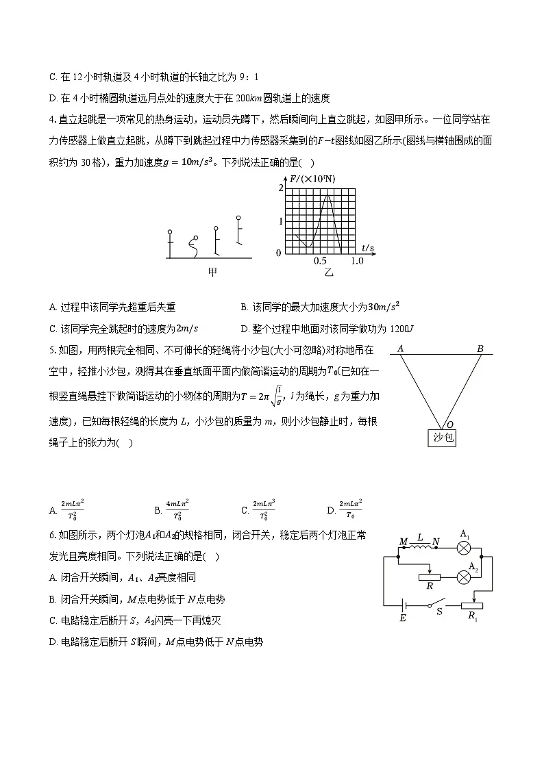 2025年广东省广州市高考物理冲刺试卷(4月份)(含详细答案解析)第2页