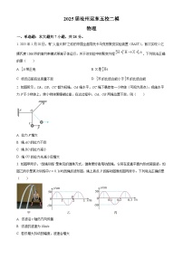 2025届河北省沧州市运东五校高三下学期二模物理试题（原卷版+解析版）（高考模拟）