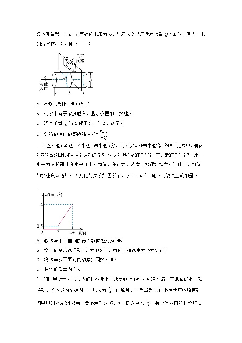 湖南省2025届普通高中学业水平选择性考试模拟冲刺(五)物理试卷(解析版)第3页