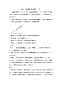 河南省洛阳市2024-2025学年高二下学期2月月考 (1)物理试卷（解析版）