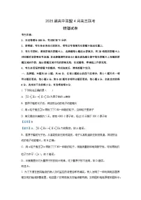 2025届河南省H20高中联盟高三下学期4月联考物理试卷(解析版)