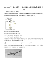 2025届湖南省名校联合体高三下学期高考考前仿真联考二 物理试卷(高考模拟)(001)