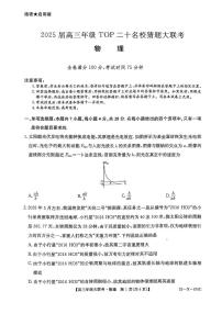 河南省TOP二十名校2025届高三高考模拟猜题大联考-物理试题+答案