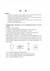 2025届河北省沧州市多校高三下学期二模物理试题（高考模拟）