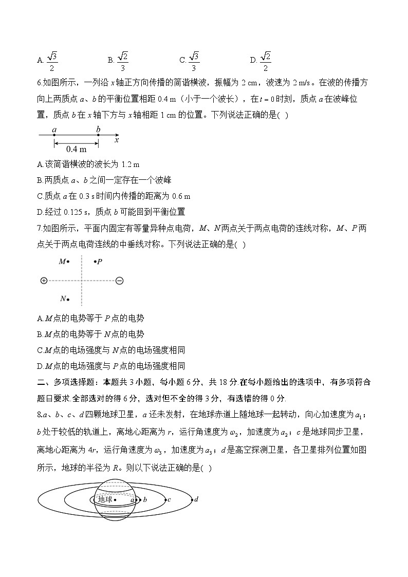 2025届河北省高考一轮复习收官模拟卷 物理(含解析)第3页