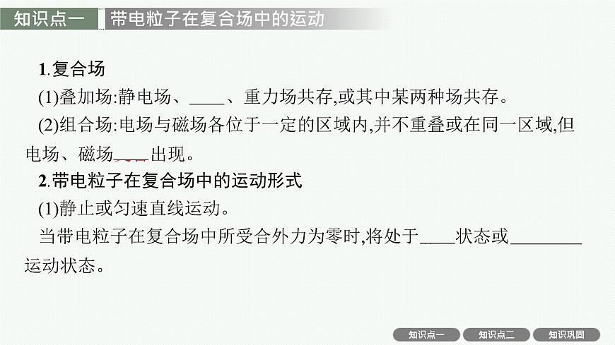 2026屆高三物理一輪復(fù)習(xí)課件第11章磁場安培力與洛倫茲力專題10帶電粒子在復(fù)合場中的運(yùn)動及實際應(yīng)用第4頁