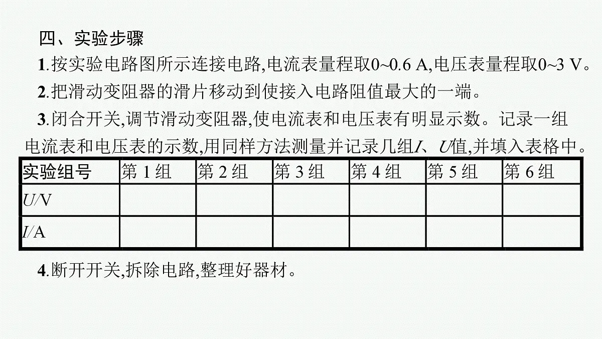 2026届高三物理一轮复习课件第8章电路与电能实验13电池电动势和内阻的测量第7页