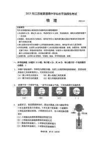 2025届江苏省南京师大附中高三下学期最后一卷物理试卷（含答案）