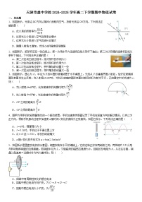 天津市天津益中学校2024-2025学年高二下学期期中物理试卷