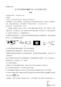 辽宁名校联盟2024-2025学年高二下学期6月联考物理试卷（含答案）