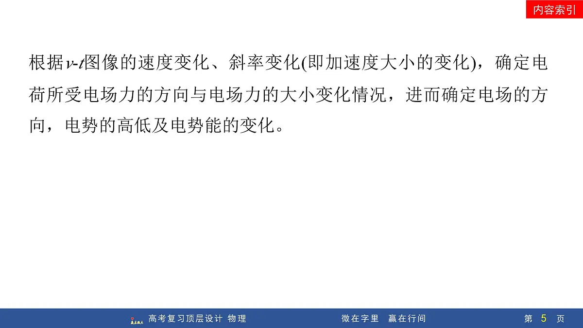 专题提升十六 电场中的图像问题第5页