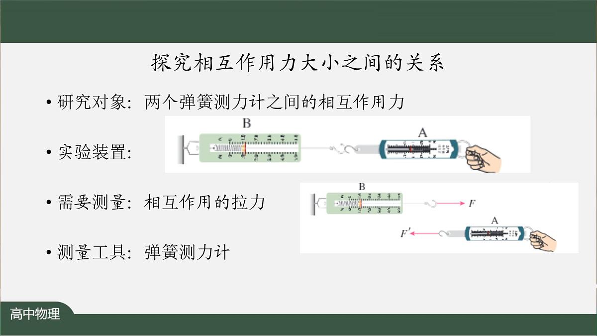 3.3 牛顿第三定律 教学课件-2024-2025学年高一上学期物理人教版(2019)必修第一册第8页