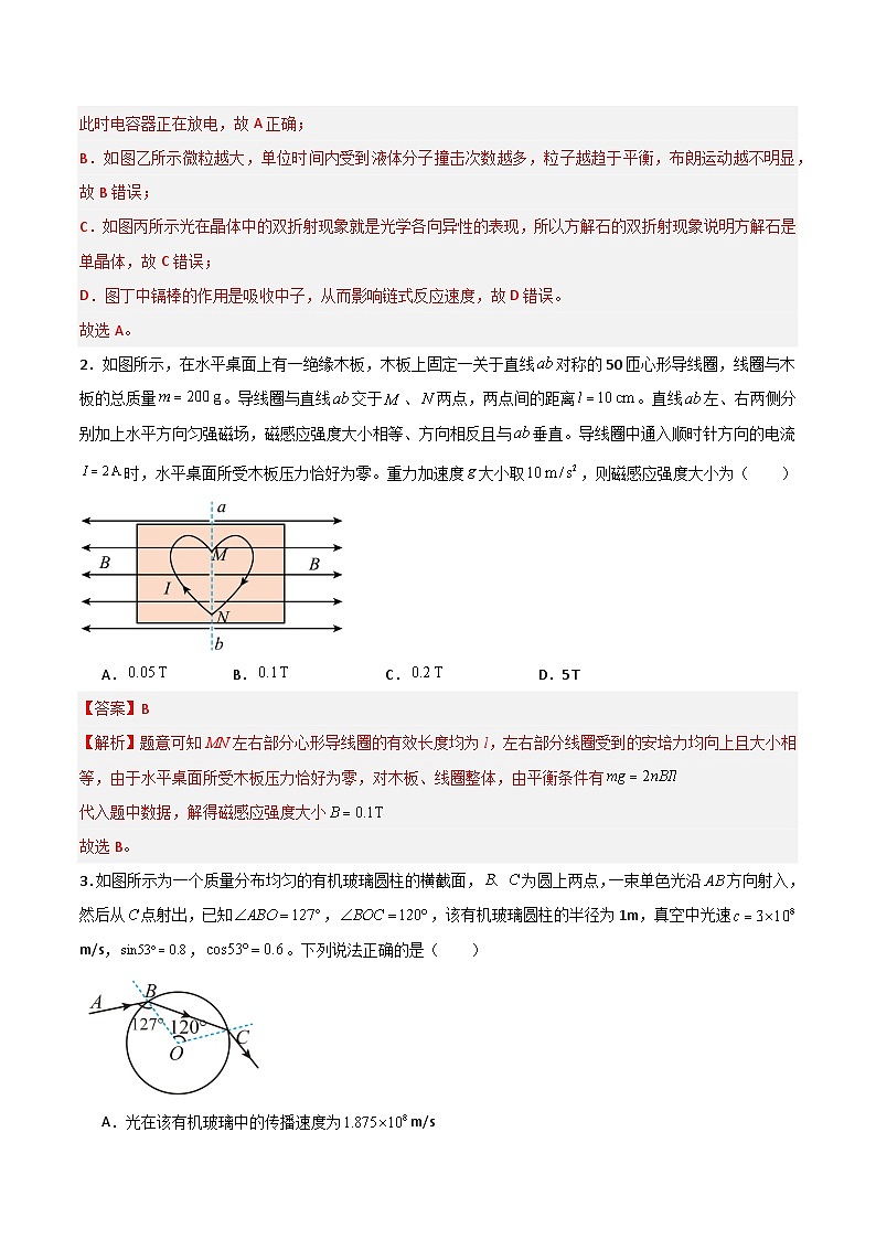 高二物理期末模擬卷01（全解全析）（新高考通用版）第2頁
