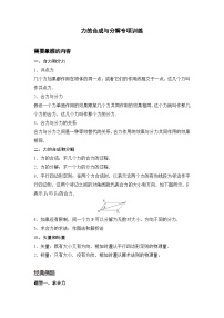 专题11：力的合成与分解  专项训练 -2026届高考物理一轮复习备考