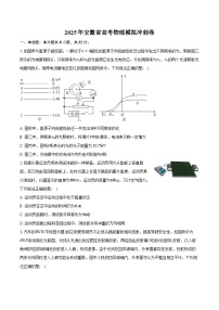 2025年安徽省高考物理模拟冲刺卷（解析版）