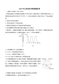 2025年山东省高考物理模拟卷（解析版） (1)