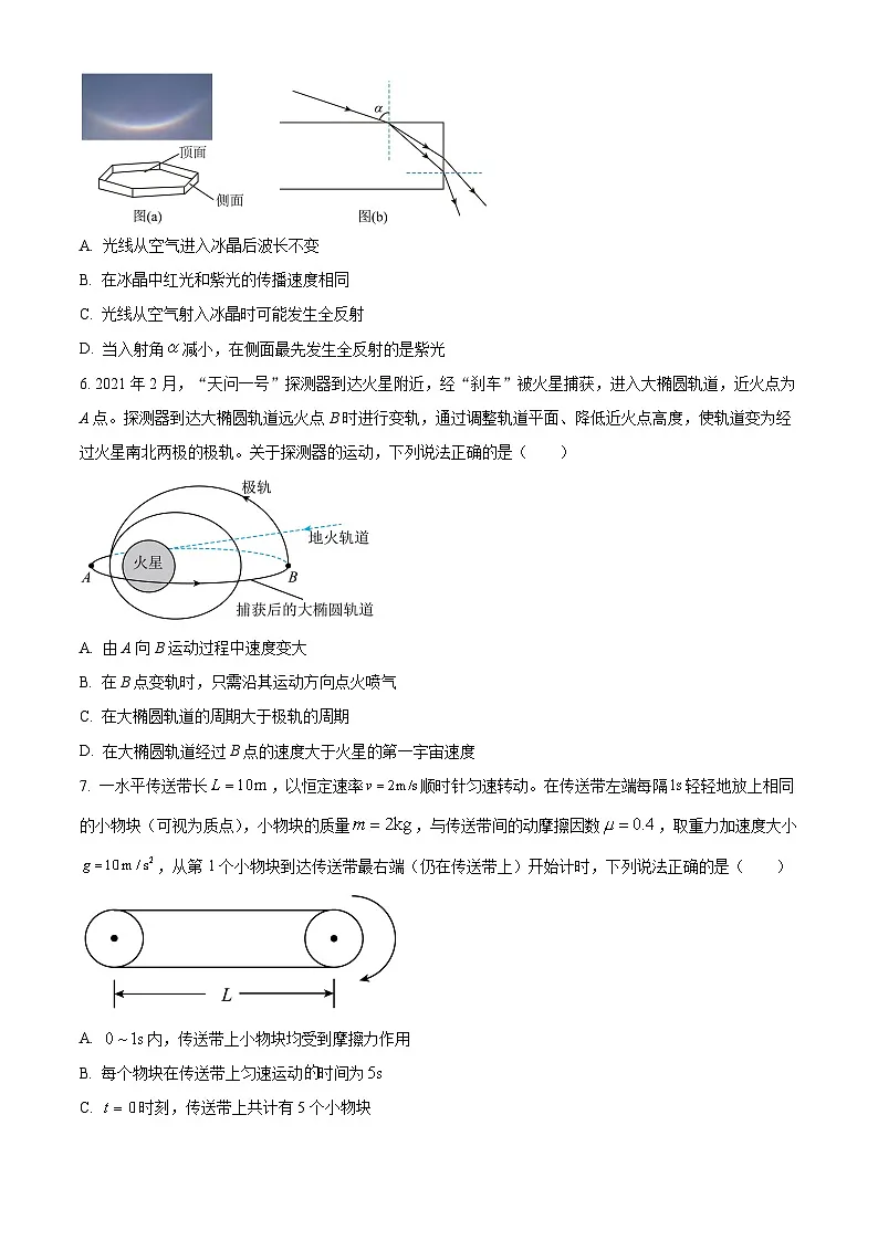 2025届黑龙江省哈尔滨市东北三省四市教研联合体高三下学期一模物理试题 Word版无答案第3页