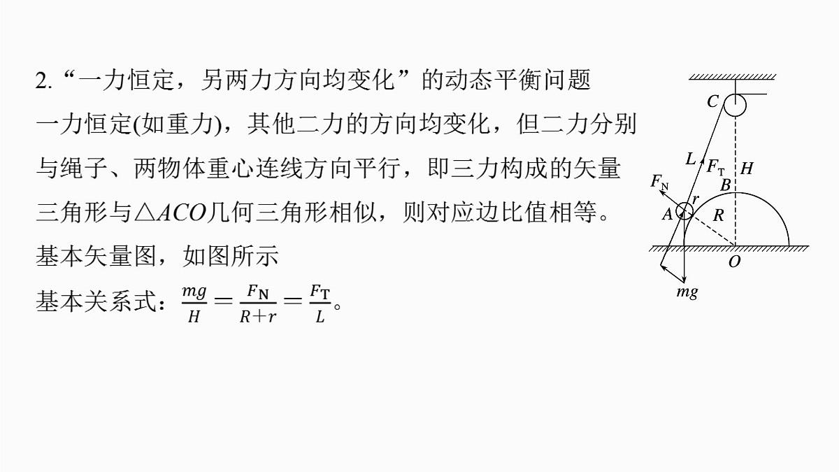 2026高考物理大一轮复习-第二章 第九课时 专题强化:动态平衡和临界、极值问题【课件】第7页