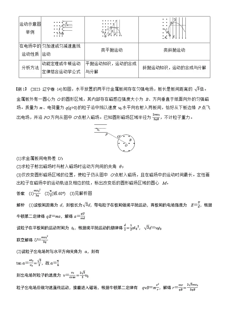 2026高考物理一轮复习-第十一章-第62课时-专题强化:带电粒子在组合场中的运动-专项训练【含答案】第2页